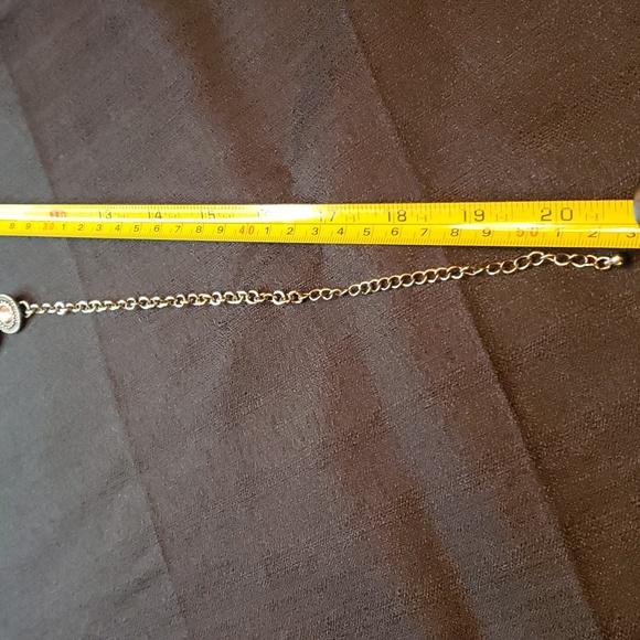 Autumn Colored Rhinestone Silver-tone Necklace - Picture 6 of 6